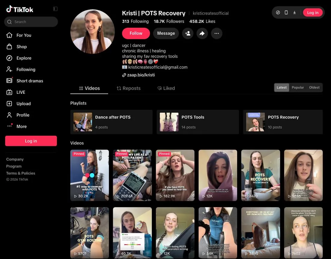 @kristicreatesofficial TikTok profile